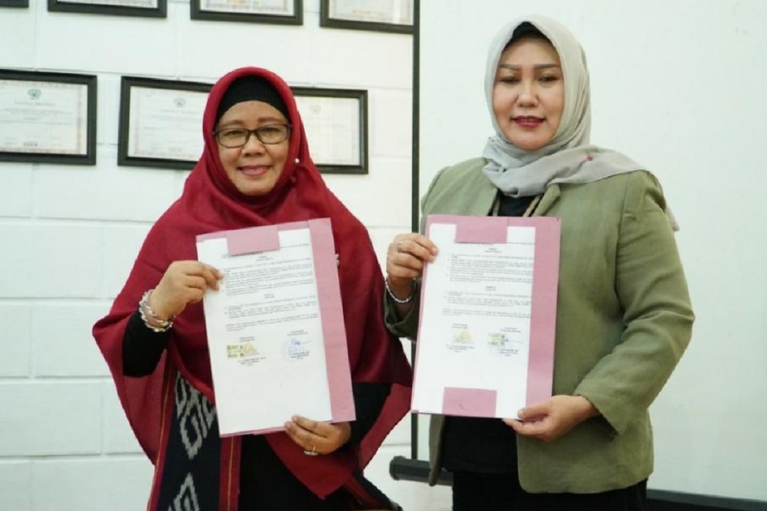 Penandatanganan bukti kerjasama (MoU) antara Universitas IBA dan Universitas Baturaja
