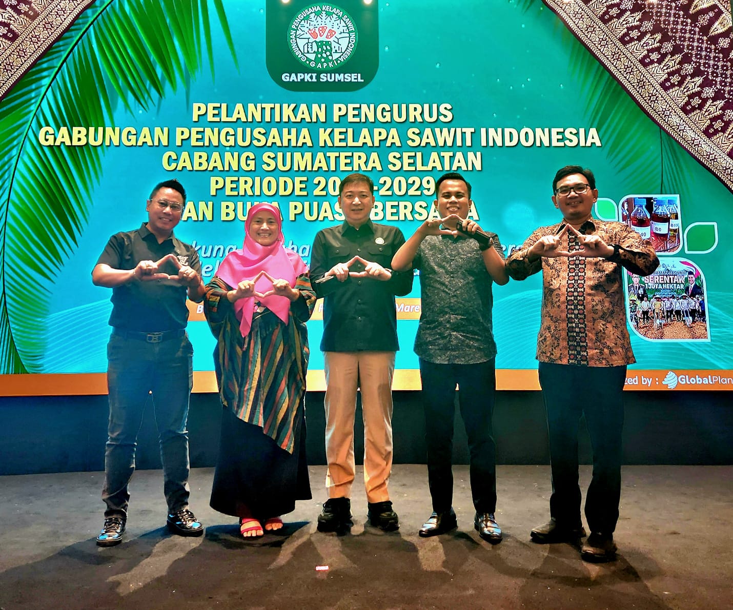 Rektor menghadiri Pelantikan Pengurus Gabungan Pengusaha Kelapa Sawit Indonesia Cabang Sumatera Selatan