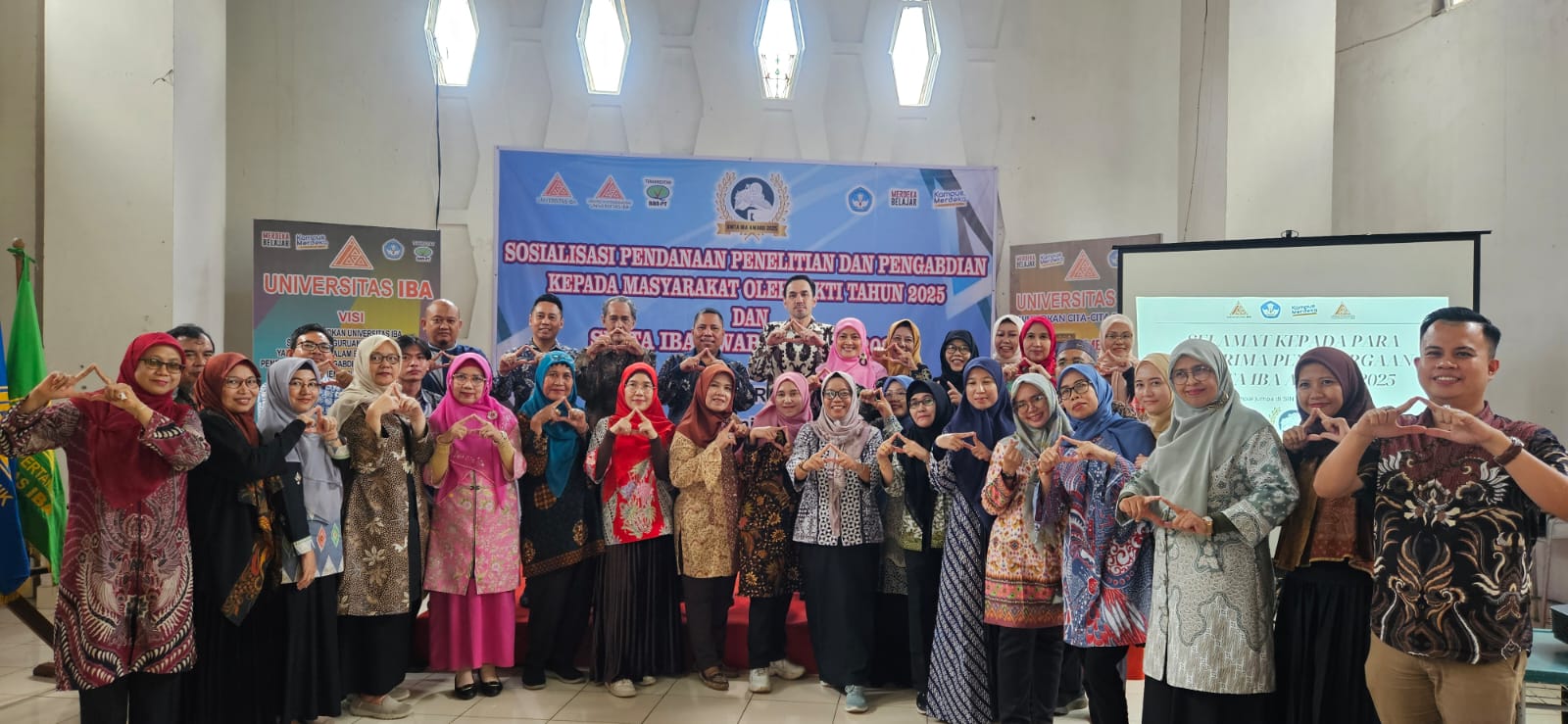 Sosialisasi Pendanaan Penelitian dan Pengabdian  Kepada Masyarakat Oleh DIKTI Tahun 2025 dan Sinta Award Universitas IBA