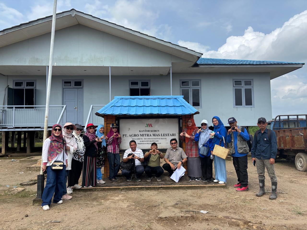 Kunjungan Rektor bersama Fakultas Teknik dan Pertanian Ke PT Argo Mitra  Mas Lestari dalam rangka mensukseskan Program Nasional Penanaman Jagung