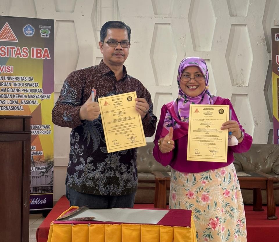 MoU Universitas IBA dengan Fakultas Ekonomi dan Bisnis Universitas Pancasila