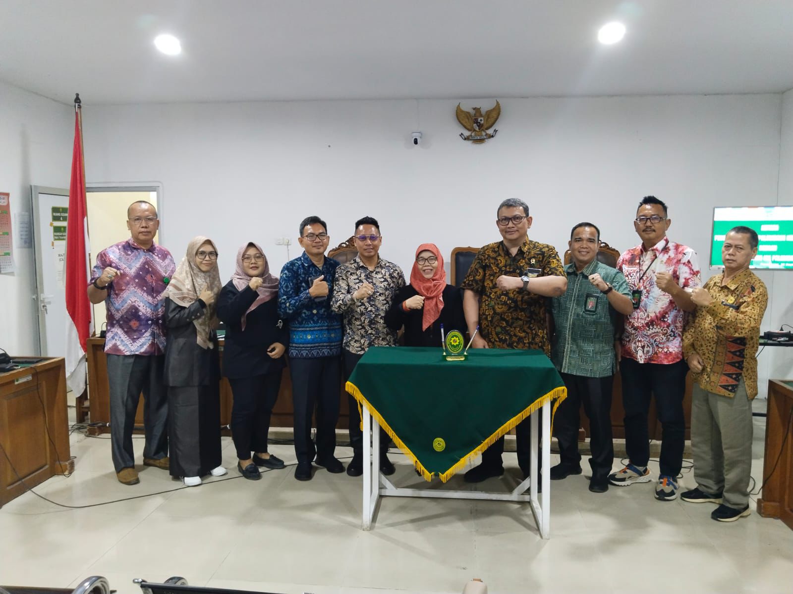 Penandatanganan MOU antara Universitas IBA dan Pengadilan Negeri Palembang Kelas IA