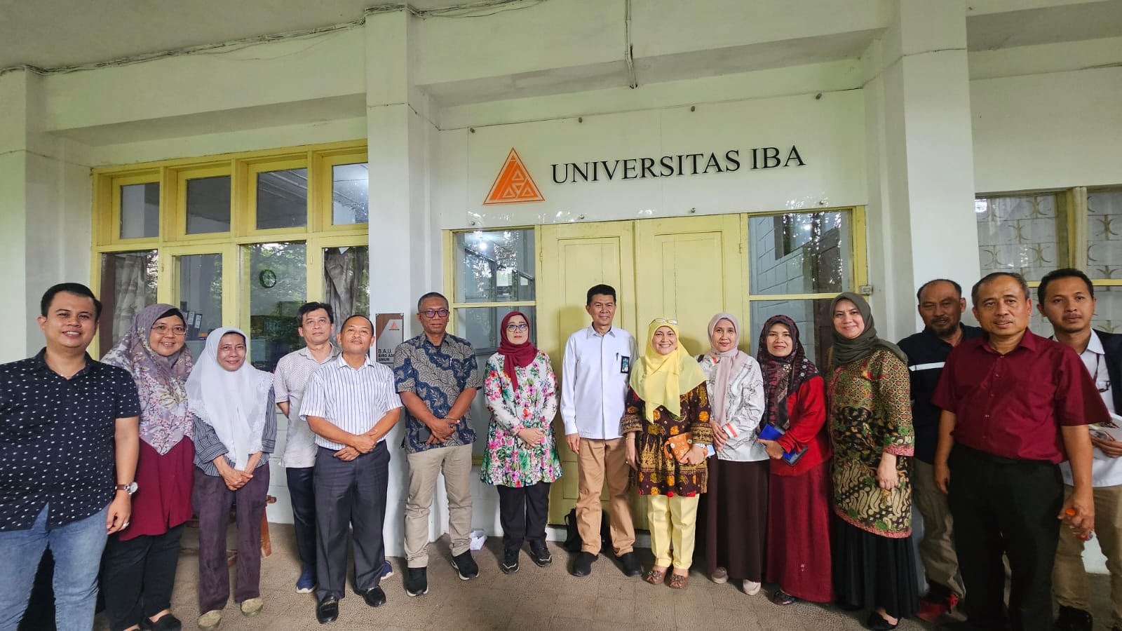 Rangkaian kegiatan Rektor menjelang kegiatan Kuliah Umum dari Wakil Menteri PKP Bapak H. Fahri Hamzah di Universitas IBA