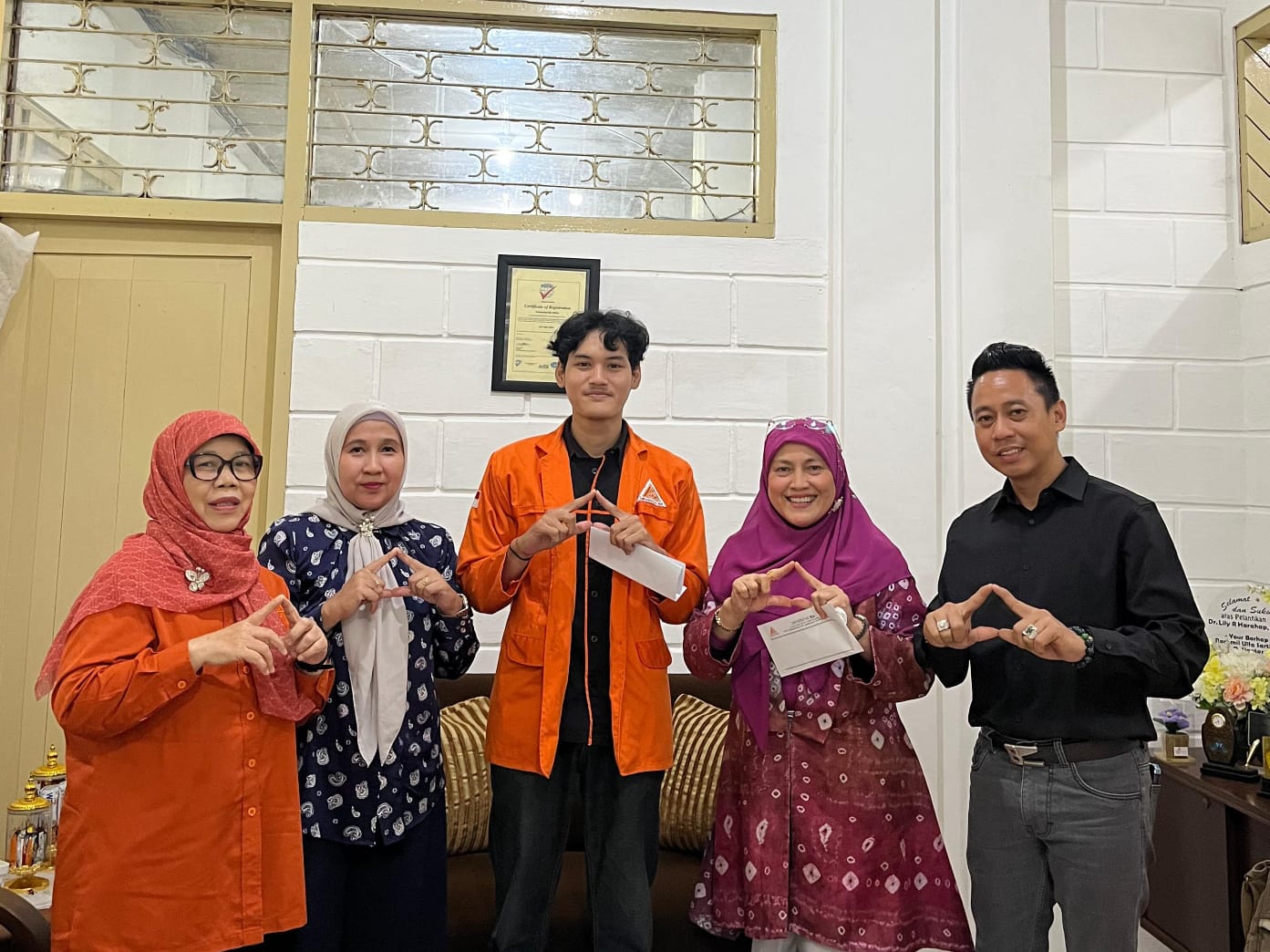 Audiensi kepada Rektor Finalis 10 Besar Pilmapres 2026 Tingkat Wilayah LLDIKTI II dari Universitas IBA