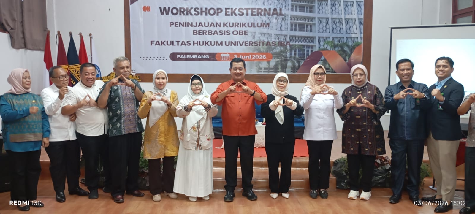 Workshop Eksternal Peninjauan Kurikulum Berbasis OBE Fakultas Hukum Universitas IBA