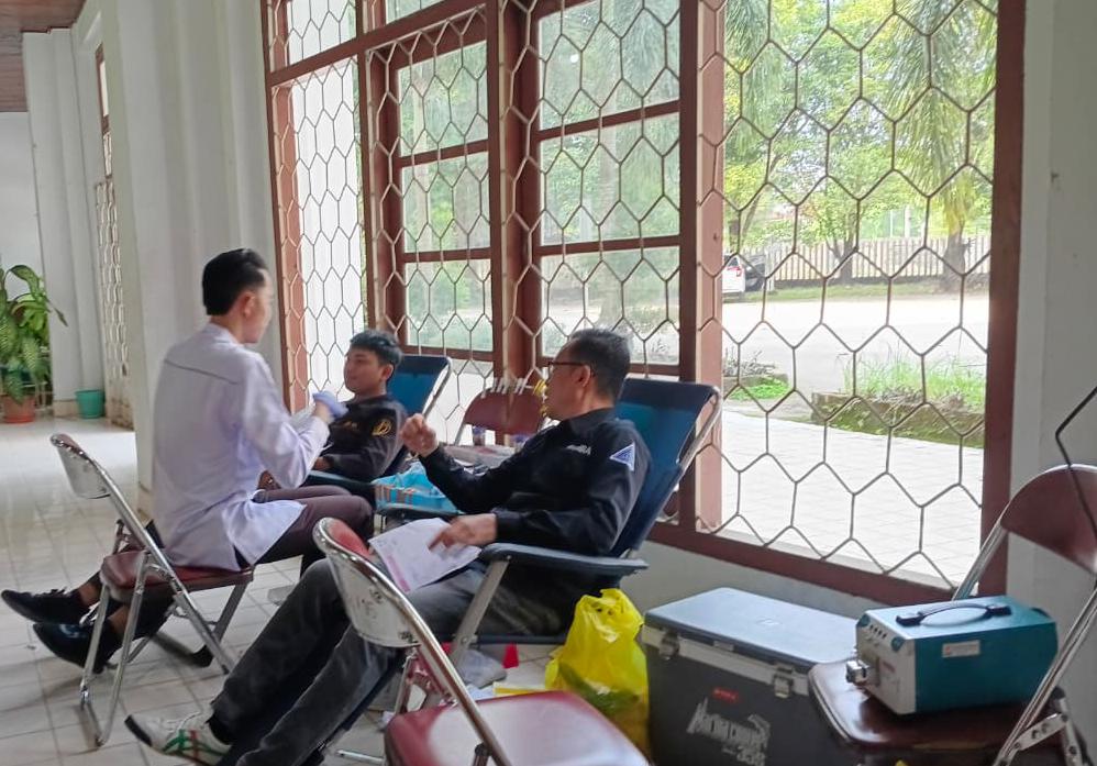 Gerakan Donor Darah PMI Sumsel di Universitas IBA, Wujud Nyata Kepedulian