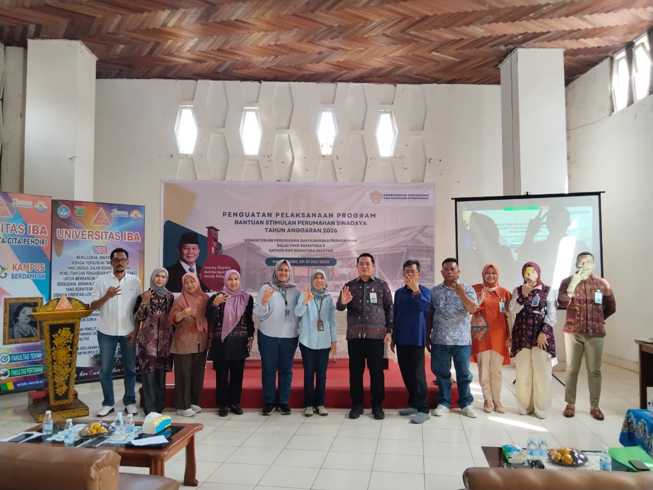Universitas IBA Menjadi Tuan Rumah Pembukaan Kegiatan Balai P3KP Sumatera V Tahun 2026