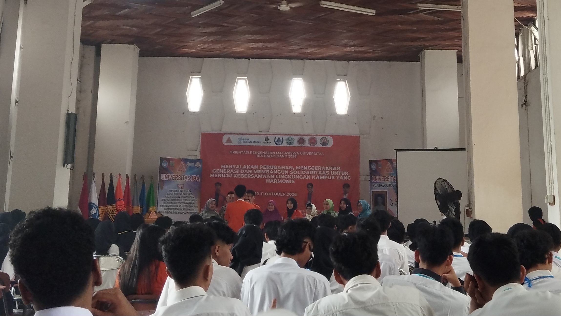 Orientasi Pengenalan Mahasiswa Universitas IBA 2026, Menyalakan Perubahan dan Membangun Solidaritas Mahasiswa