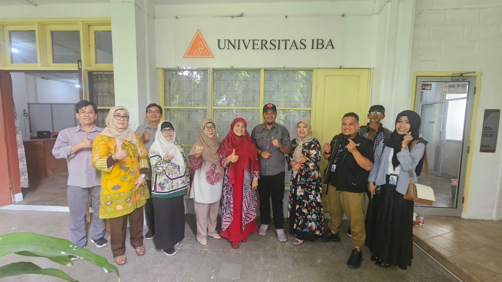 Audensi dan Silaturahmi Palembang TV dengan Pimpinan Universitas IBA