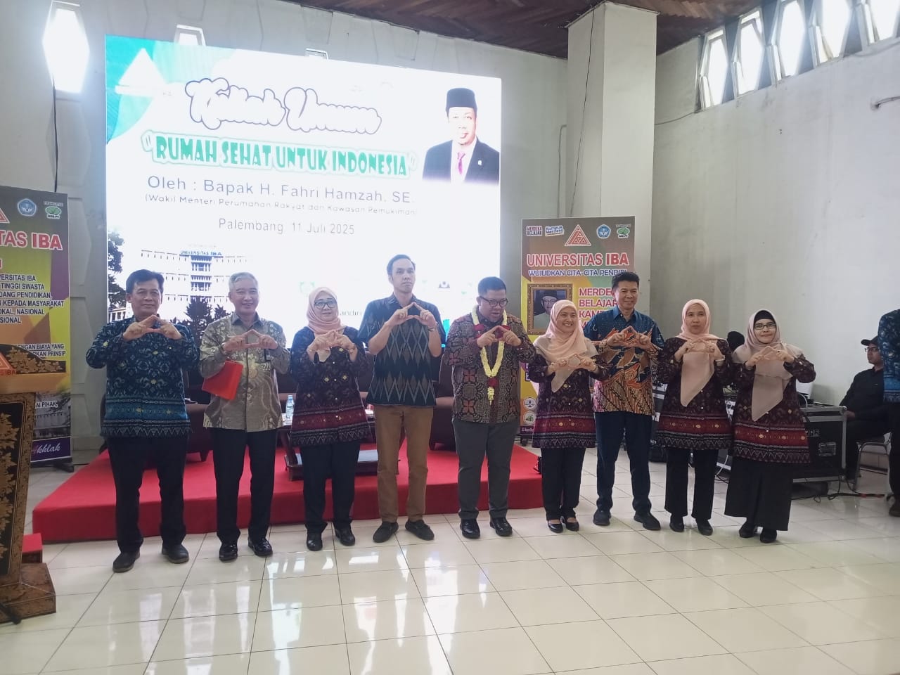 Universitas IBA Gelar Kuliah Umum Dengan Menghadirkan Wakil Menteri Perumahan dan Kawasan Permukiman Sebagai Pembicara Utama